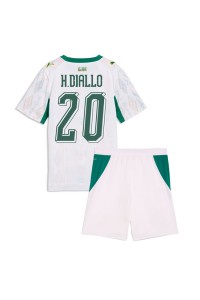 Senegal Habib Diallo #20 Jalkapallovaatteet Lasten Kotipeliasu MM-kisat 2026 Lyhythihainen (+ Lyhyet housut)
